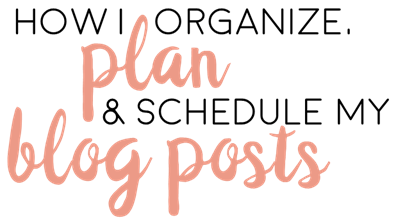 Adjusting My Blog Post Schedule