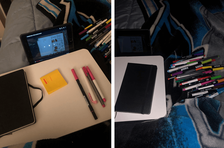 Bullet Journal Setup  2019 Reading Trackers